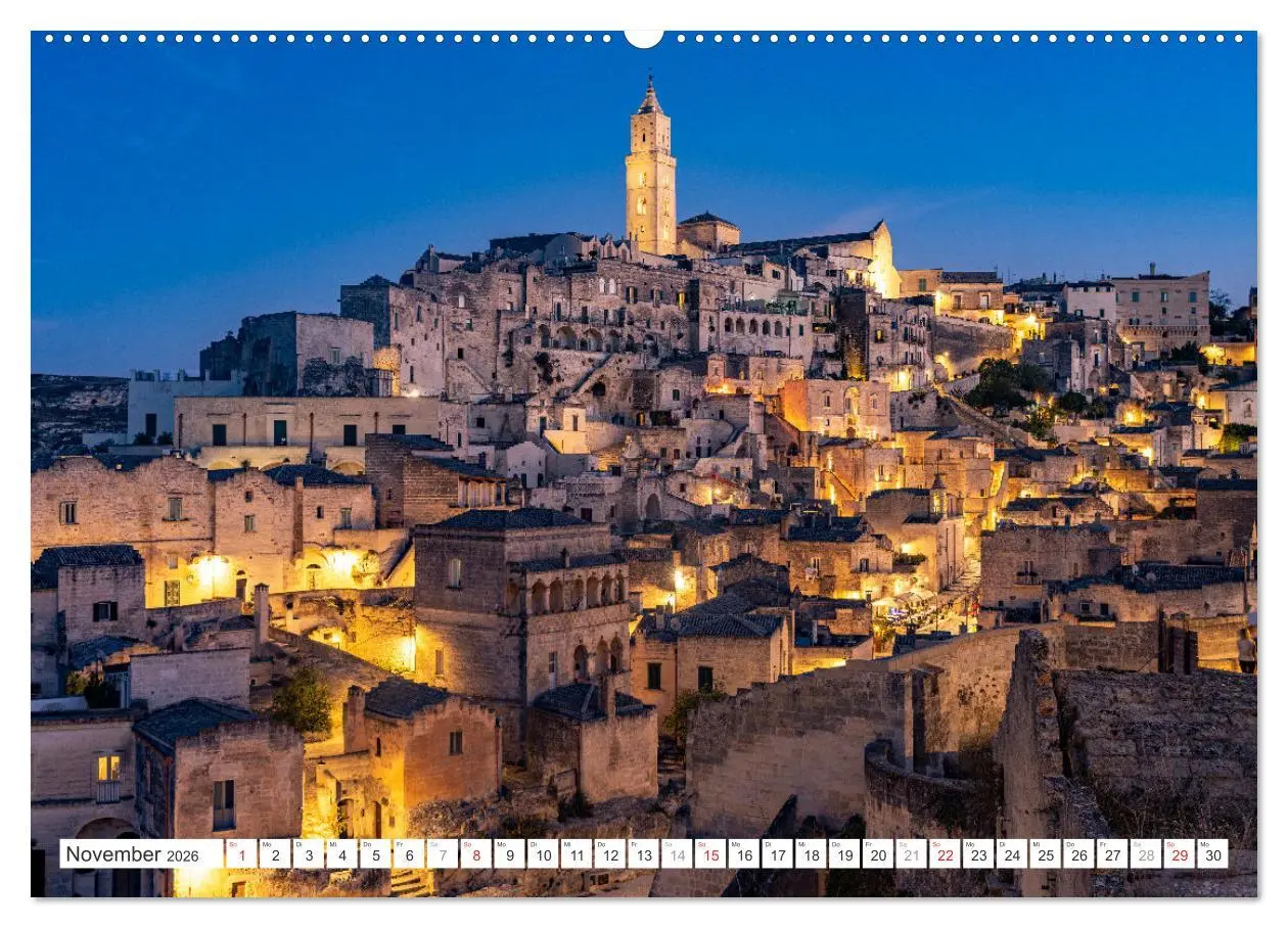 Bild: 9783457319451 | Italiens Welterbe Matera (hochwertiger Premium Wandkalender 2026...