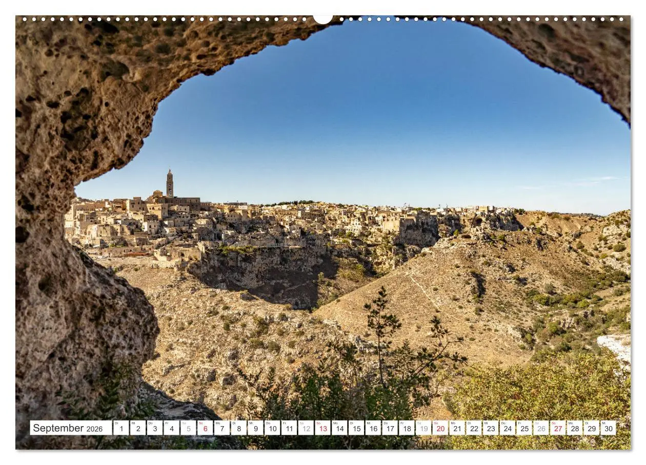 Bild: 9783457319451 | Italiens Welterbe Matera (hochwertiger Premium Wandkalender 2026...