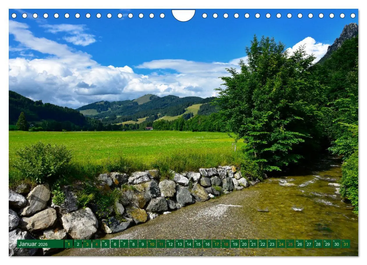 Bild: 9783457629451 | Erlebe mit mir das Allgäu (Wandkalender 2026 DIN A4 quer), CALVENDO...