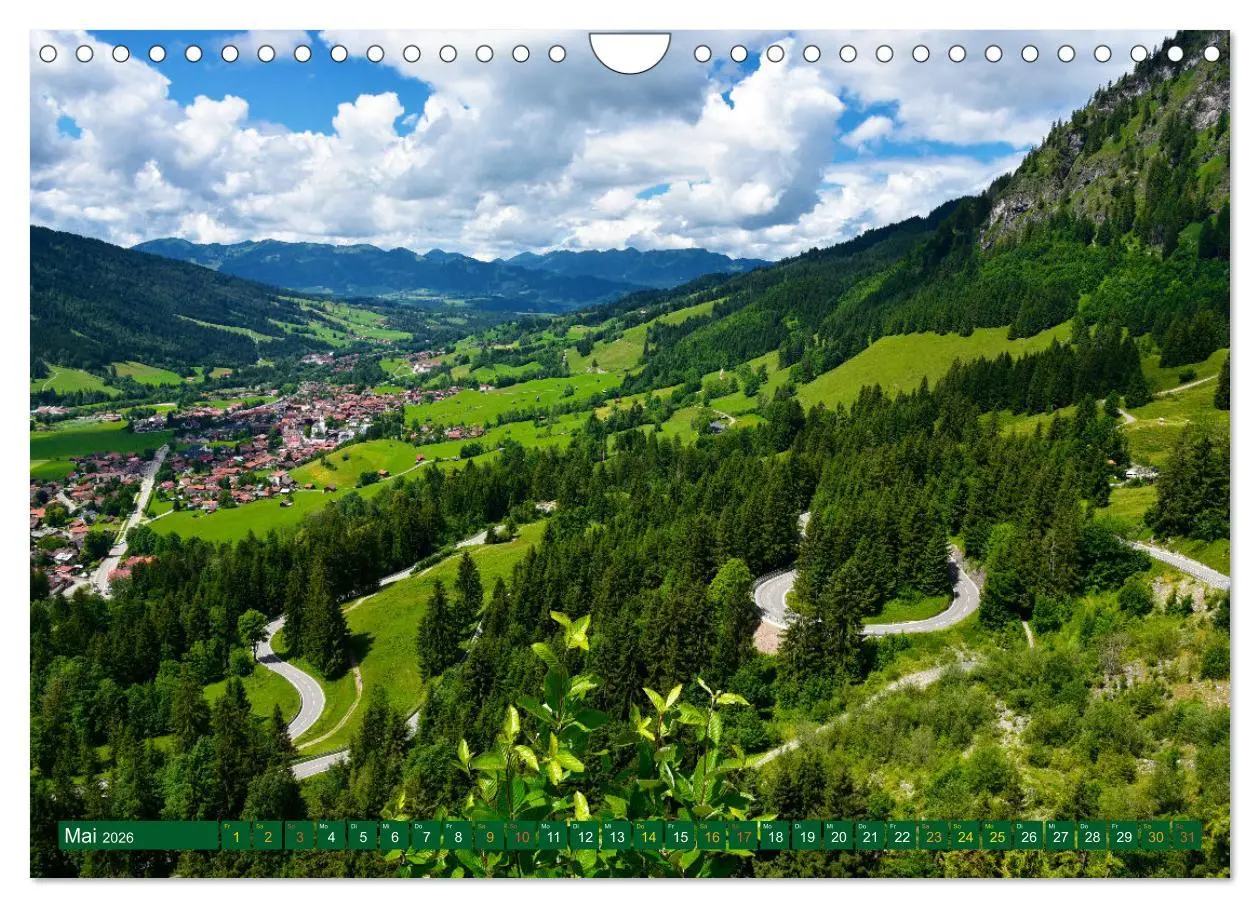 Bild: 9783457629451 | Erlebe mit mir das Allgäu (Wandkalender 2026 DIN A4 quer), CALVENDO...