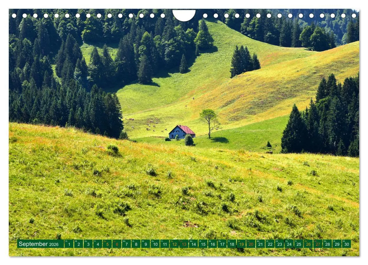 Bild: 9783457629451 | Erlebe mit mir das Allgäu (Wandkalender 2026 DIN A4 quer), CALVENDO...
