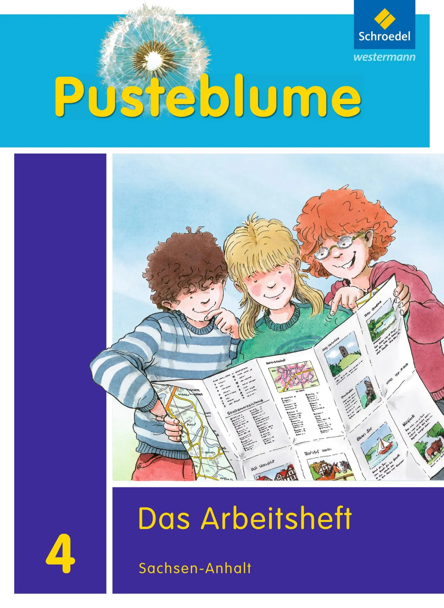 Cover: 9783507429451 | Pusteblume. Das Sachbuch 4. Arbeitsheft. Sachsen-Anhalt | Fischer