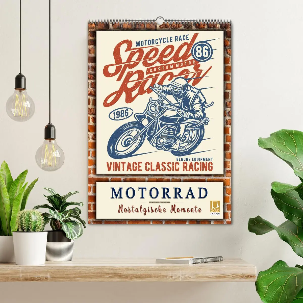 Bild: 9783516409451 | Motorrad - nostalgische Momente (Wandkalender 2026 DIN A2 hoch),...