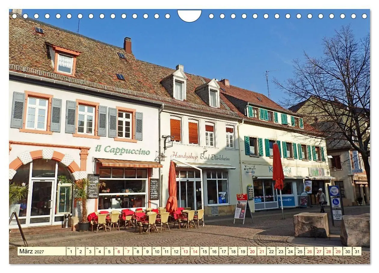 Bild: 9783569599451 | Bad Dürkheim - Wein, Gradierwerk und Riesenfaß (Wandkalender 2027...