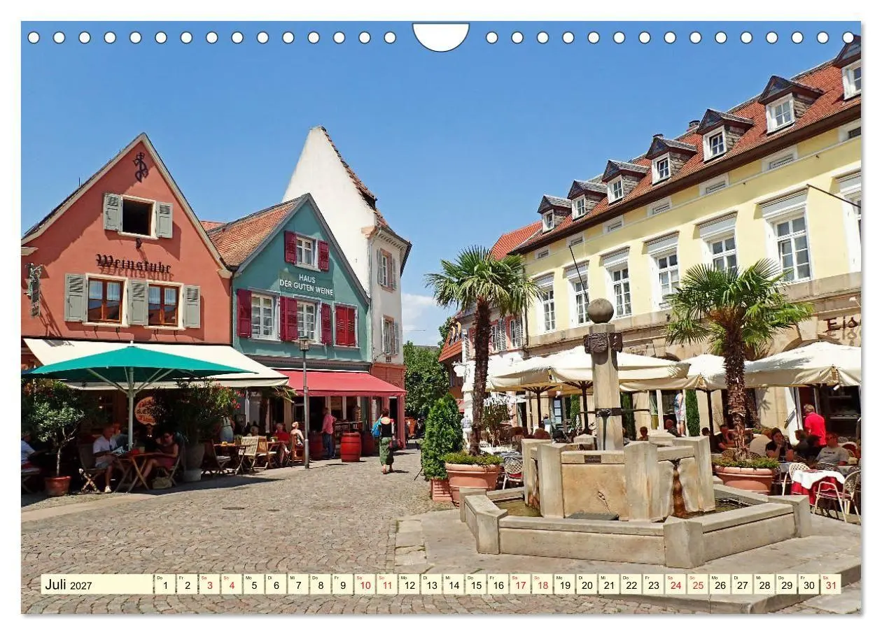 Bild: 9783569599451 | Bad Dürkheim - Wein, Gradierwerk und Riesenfaß (Wandkalender 2027...