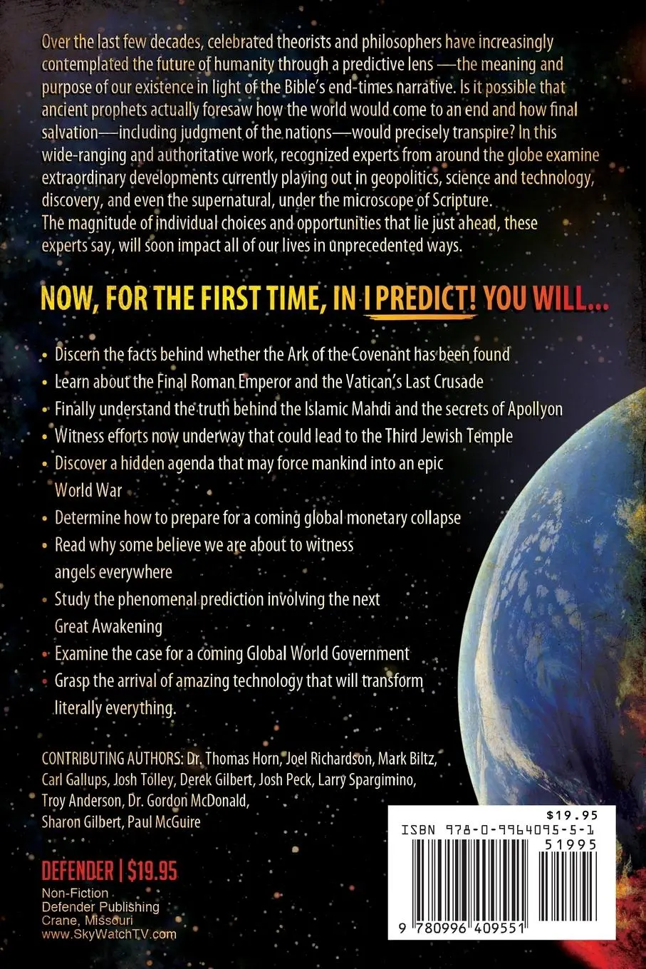 Rückseite: 9780996409551 | I Predict! What 12 Global Experts Believe You Will See Before 2025!