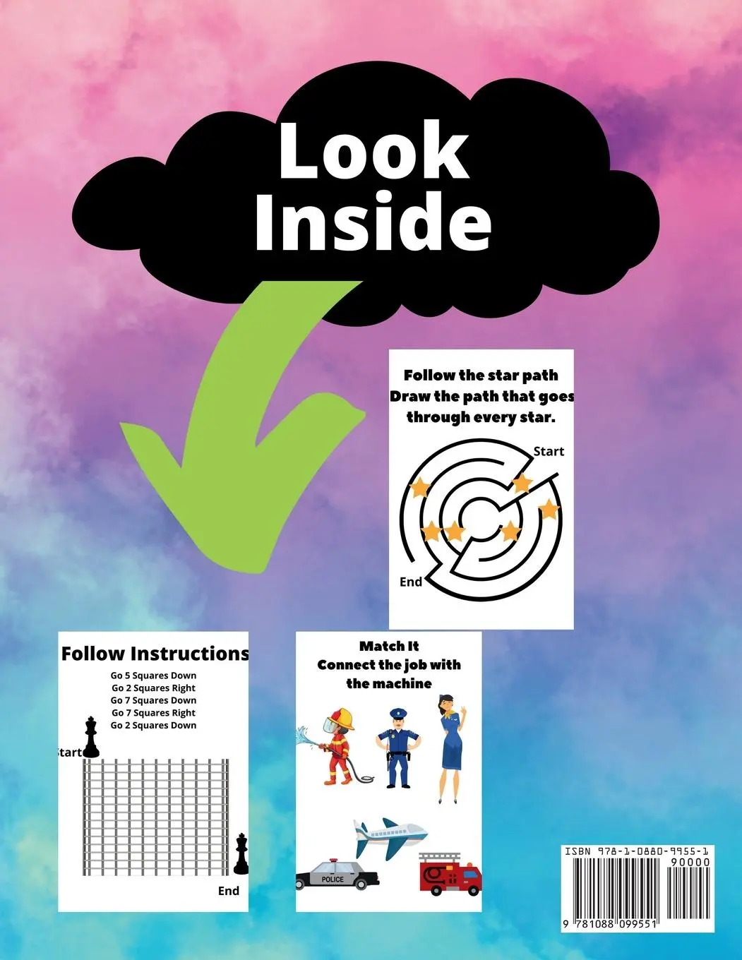 Rückseite: 9781088099551 | Preschool Prep Puzzles | Preschool Learning and Activity Book | Hill