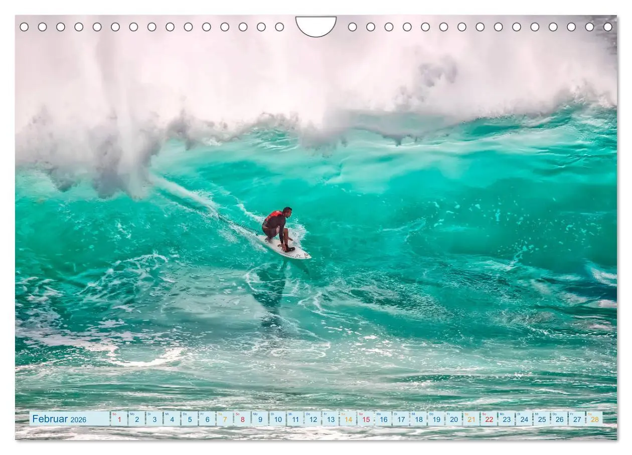Bild: 9783457859551 | Surfen - so cool (Wandkalender 2026 DIN A4 quer), CALVENDO...