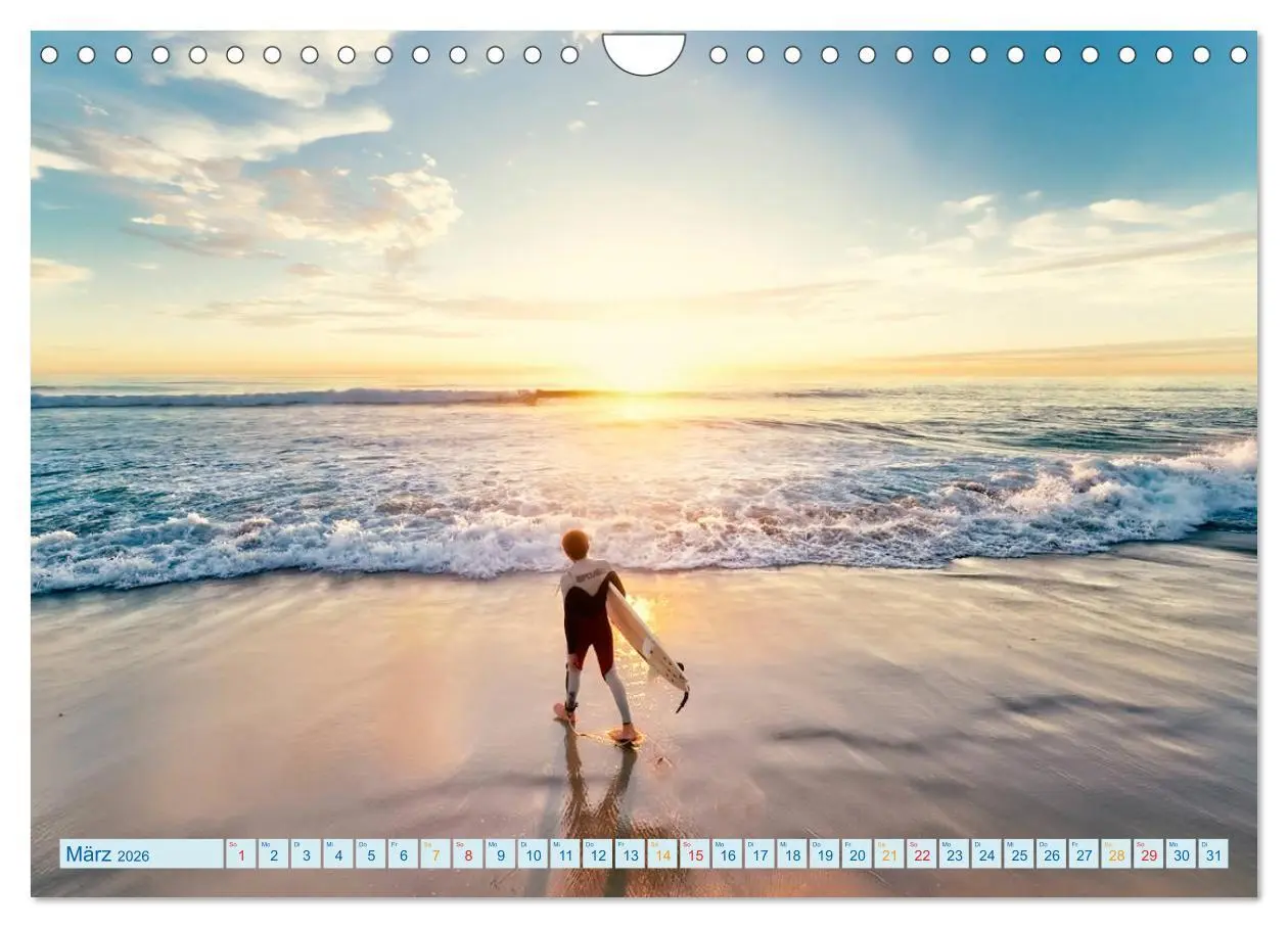 Bild: 9783457859551 | Surfen - so cool (Wandkalender 2026 DIN A4 quer), CALVENDO...