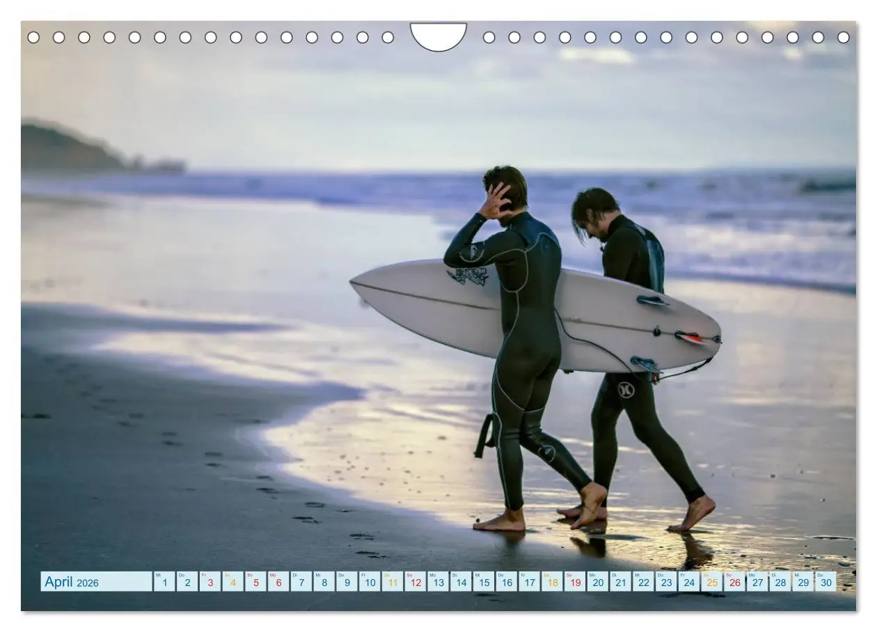 Bild: 9783457859551 | Surfen - so cool (Wandkalender 2026 DIN A4 quer), CALVENDO...