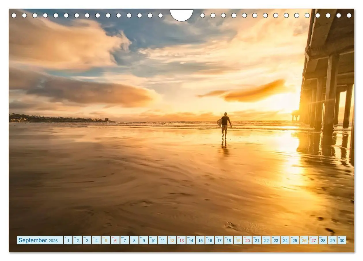 Bild: 9783457859551 | Surfen - so cool (Wandkalender 2026 DIN A4 quer), CALVENDO...