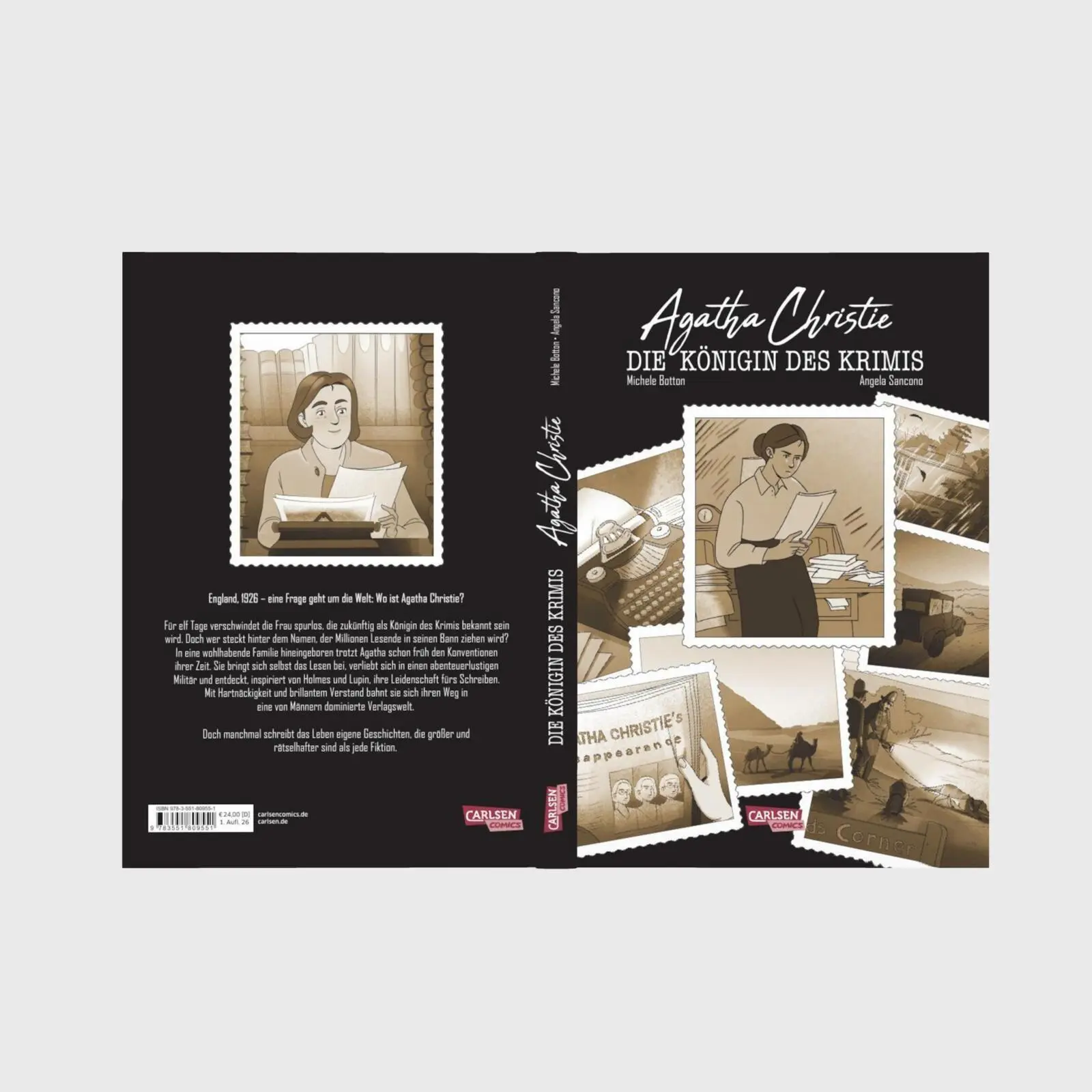 Bild: 9783551809551 | Wo ist Agatha Christie? | Michele Botton | Buch | 128 S. | Deutsch