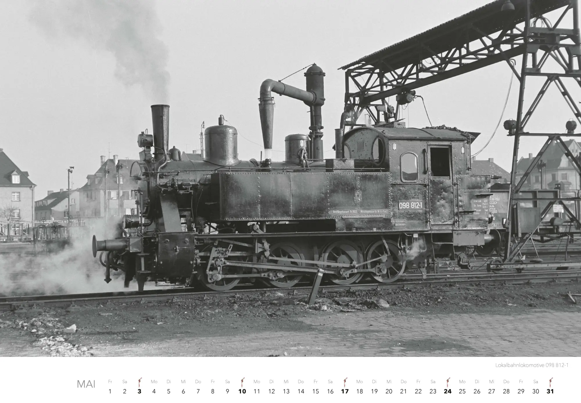 Bild: 9783966649551 | Historische Dampflokomotiven Kalender 2026 | Kalender | 14 S. | 2026