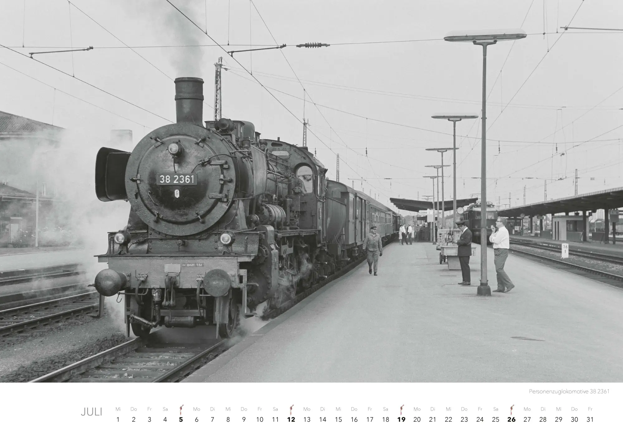 Bild: 9783966649551 | Historische Dampflokomotiven Kalender 2026 | Kalender | 14 S. | 2026
