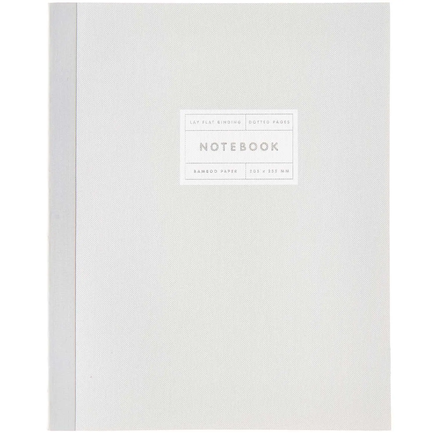 Notizbuch L, Hellgrau, 80 Seiten, 100 g/m²
