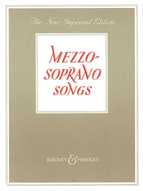 Cover: 9781458419651 | Mezzo-Soprano Songs | The New Imperial Edition | Sydney Northcote