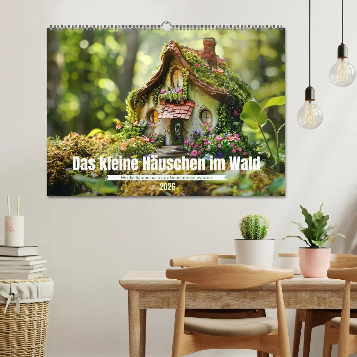 Bild: 9783457399651 | Das kleine Häuschen im Wald (Wandkalender 2026 DIN A2 quer),...