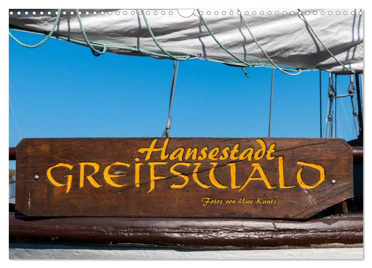 Cover: 9783457849651 | Hansestadt Greifswald (Wandkalender 2026 DIN A3 quer), CALVENDO...