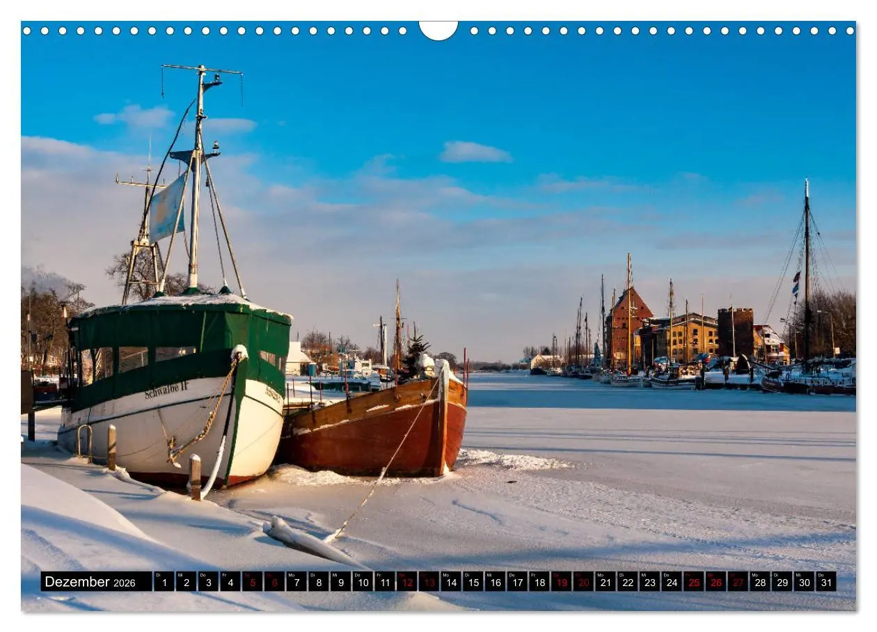 Bild: 9783457849651 | Hansestadt Greifswald (Wandkalender 2026 DIN A3 quer), CALVENDO...