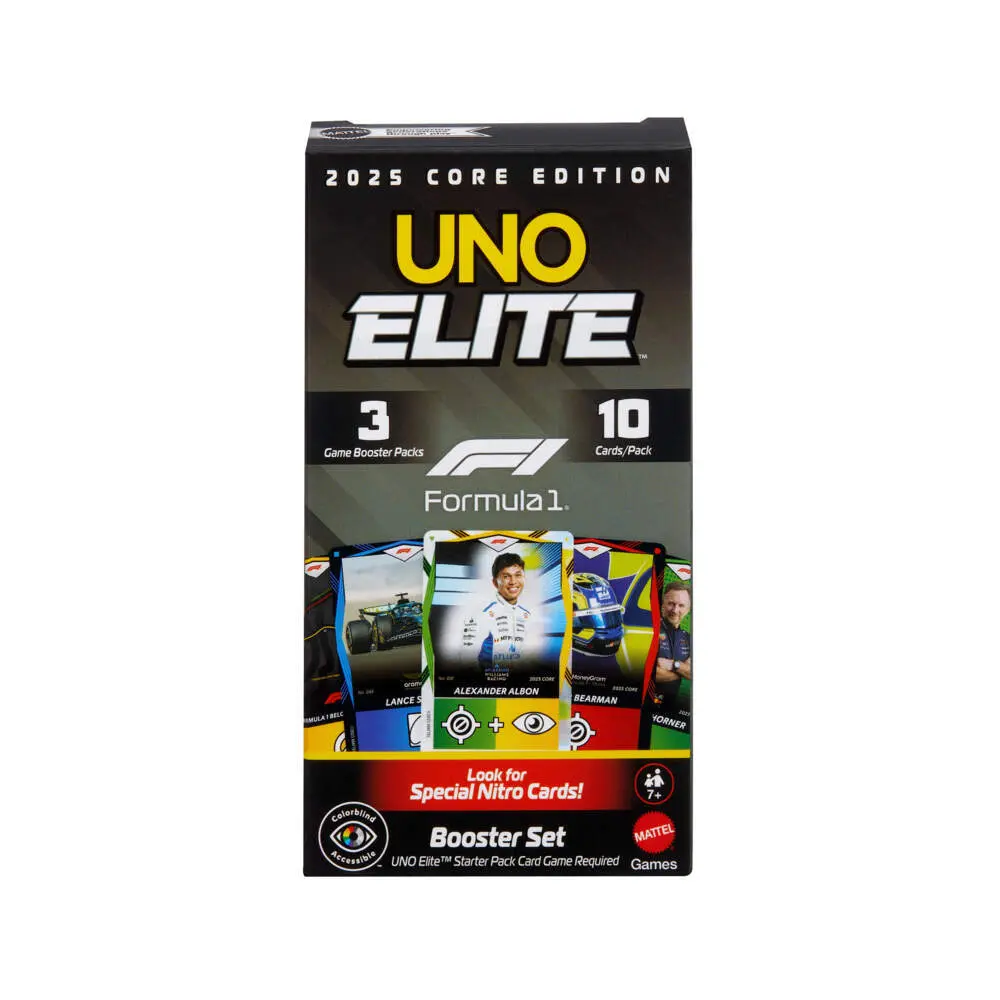 Cover: 194735369751 | UNO Elite F1 Booster-Set | Spiel | Karton | JLV43 | Deutsch | 2026