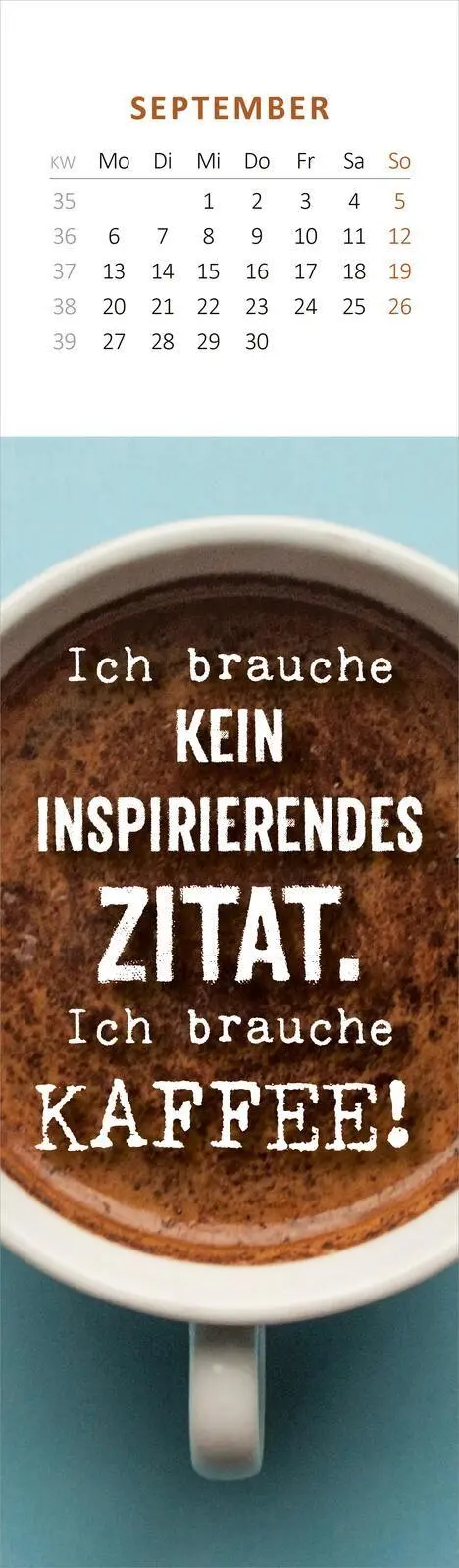 Bild: 4014489139751 | Lesezeichenkalender Ich kam, sah und hatte direkt keinen Bock mehr....