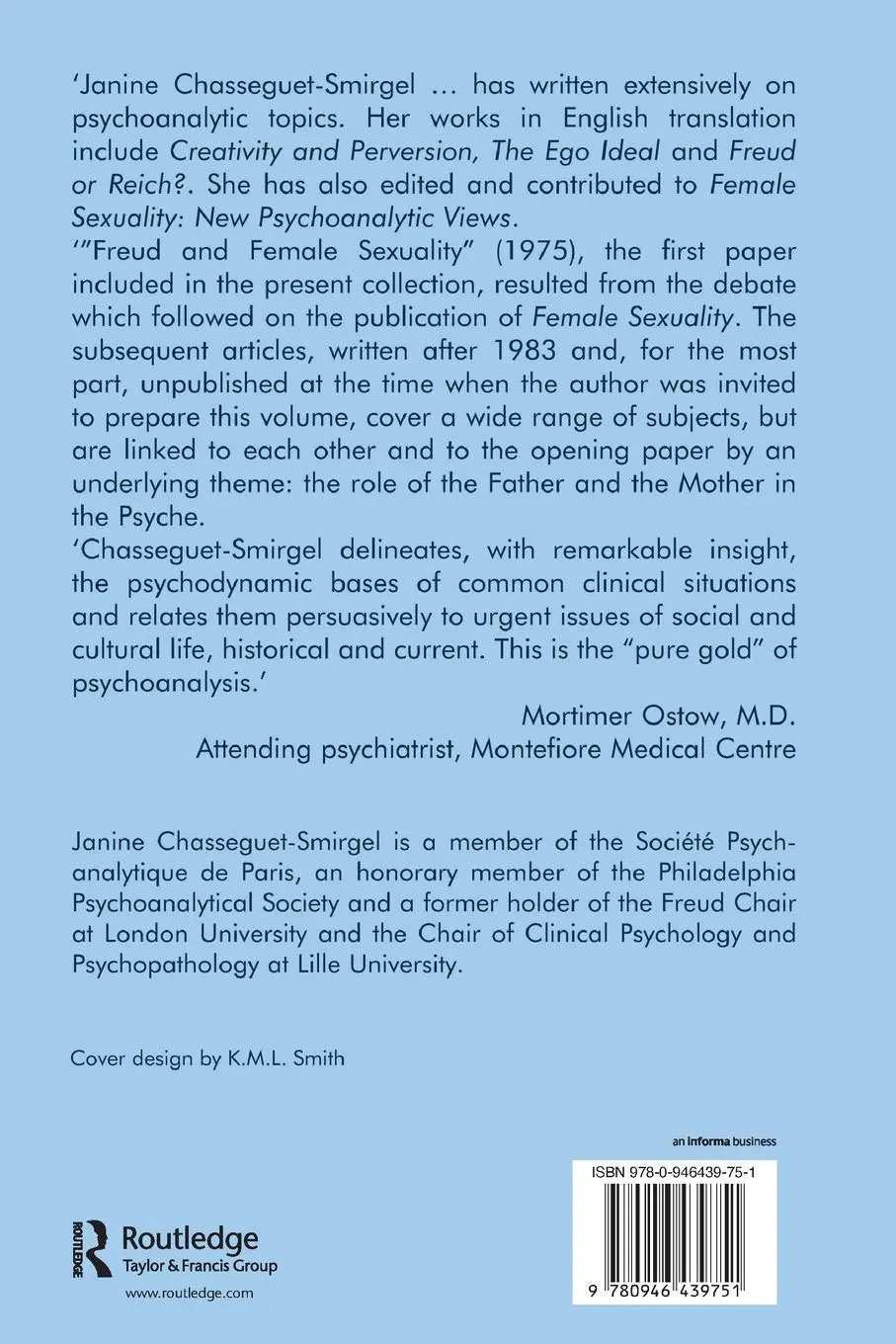 Rückseite: 9780946439751 | Sexuality and Mind | The Role of the Father and Mother in the Psyche