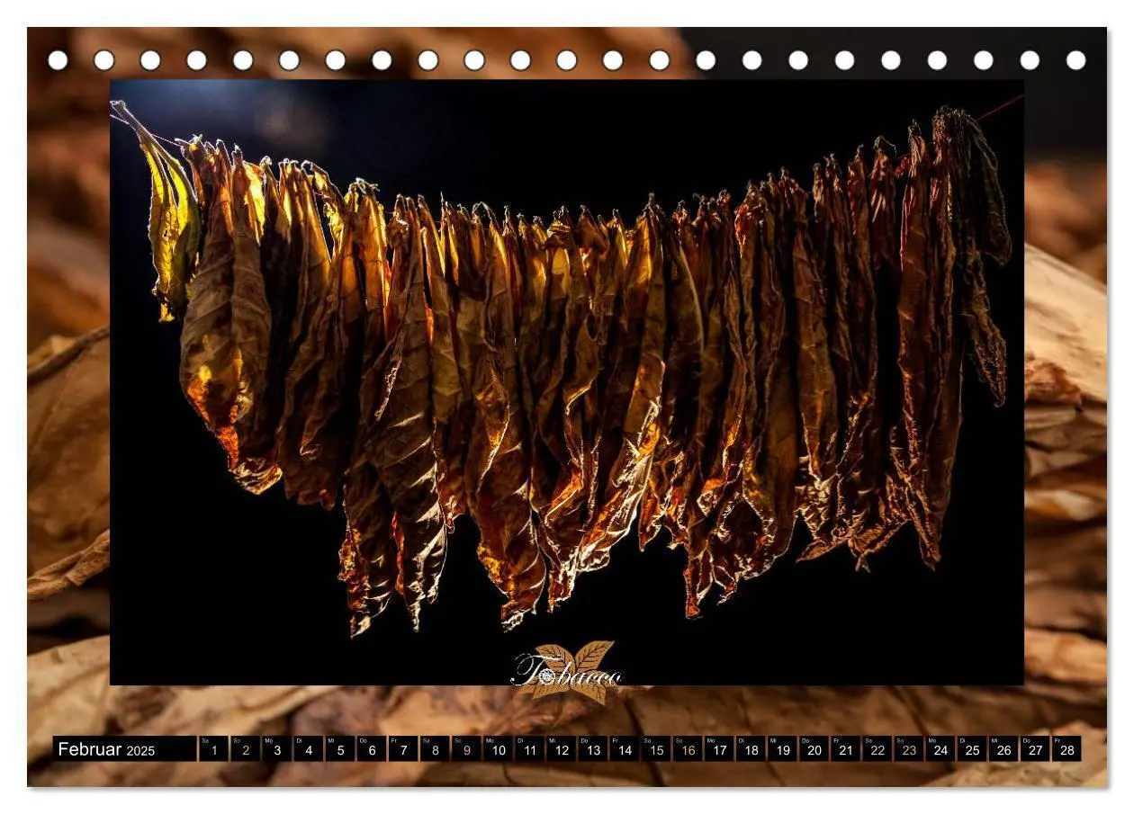 Bild: 9783435509751 | Tobacco - Genuss und Flair der Tabakkultur (Tischkalender 2025 DIN...