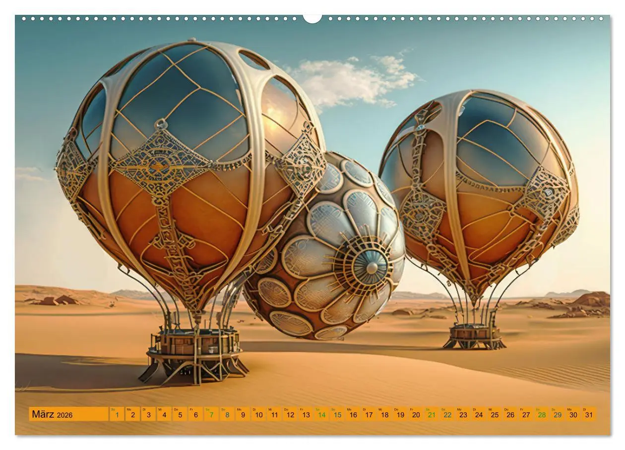 Bild: 9783457529751 | Steampunk Retro Romantik (hochwertiger Premium Wandkalender 2026...