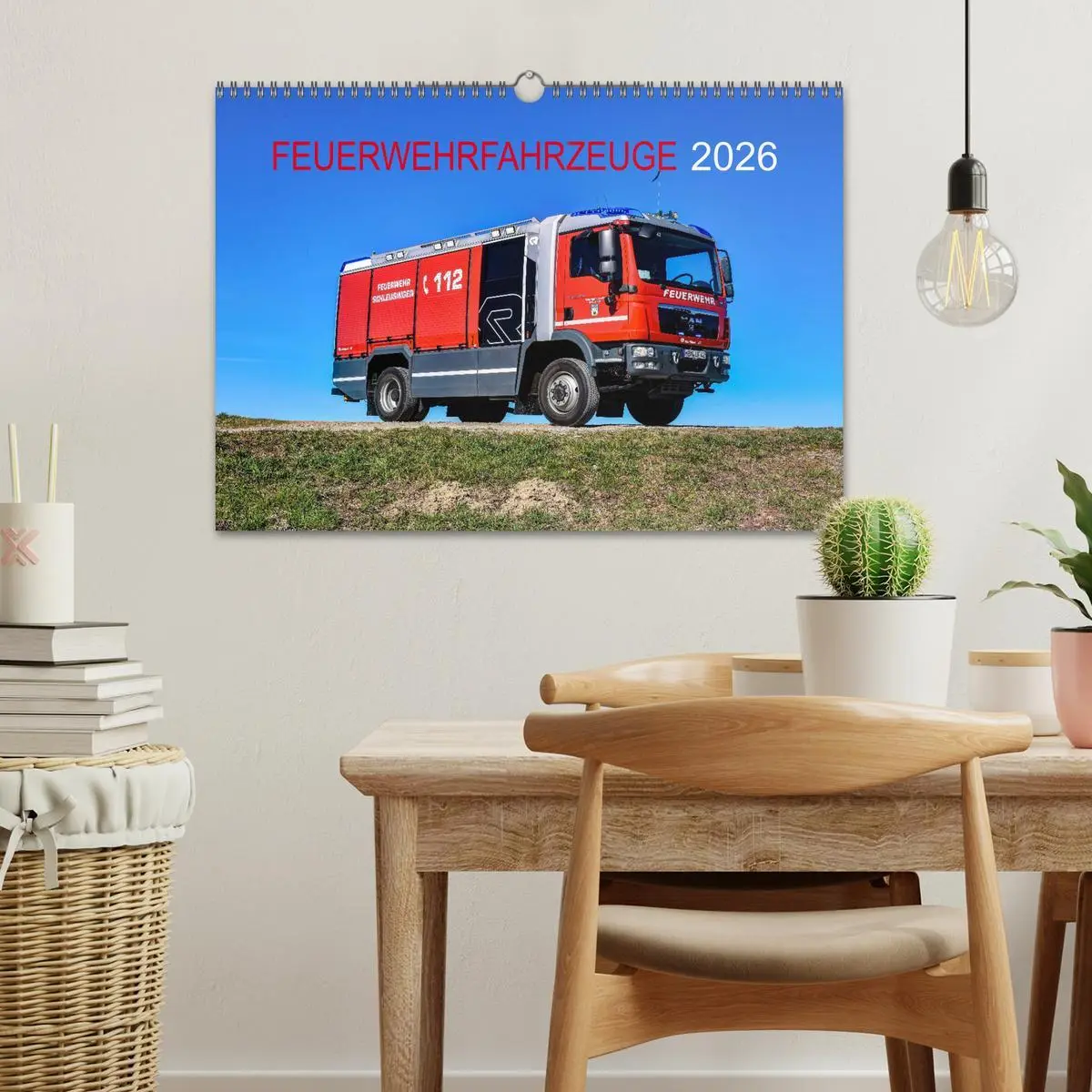 Bild: 9783457839751 | Feuerwehrfahrzeuge (Wandkalender 2026 DIN A3 quer), CALVENDO...