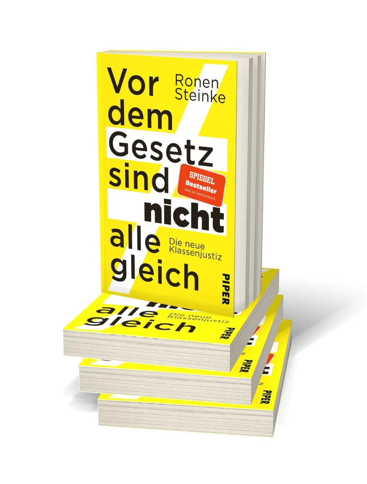 Bild: 9783492319751 | Vor dem Gesetz sind nicht alle gleich | Ronen Steinke | Taschenbuch