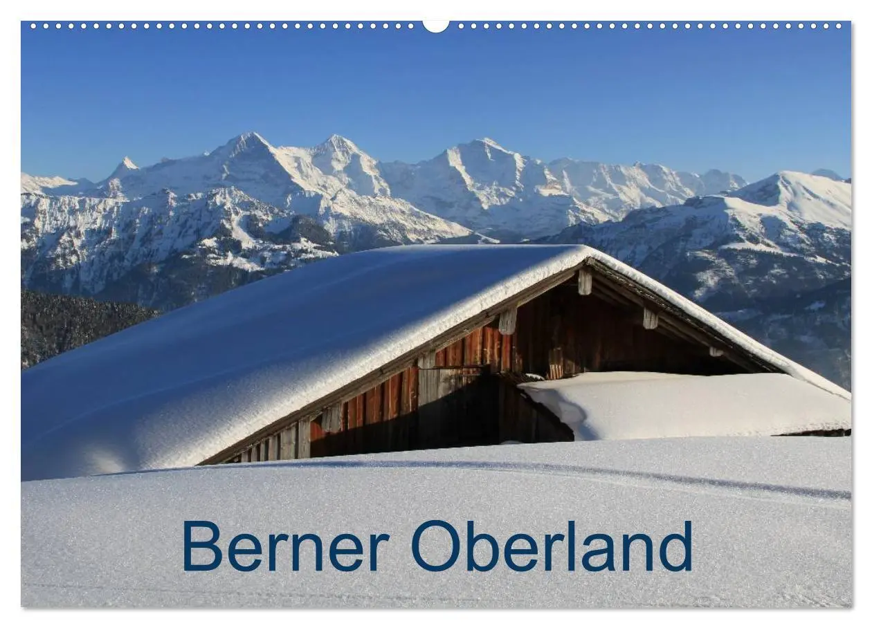 Cover: 9783516169751 | Berner Oberland (Wandkalender 2026 DIN A2 quer), CALVENDO...
