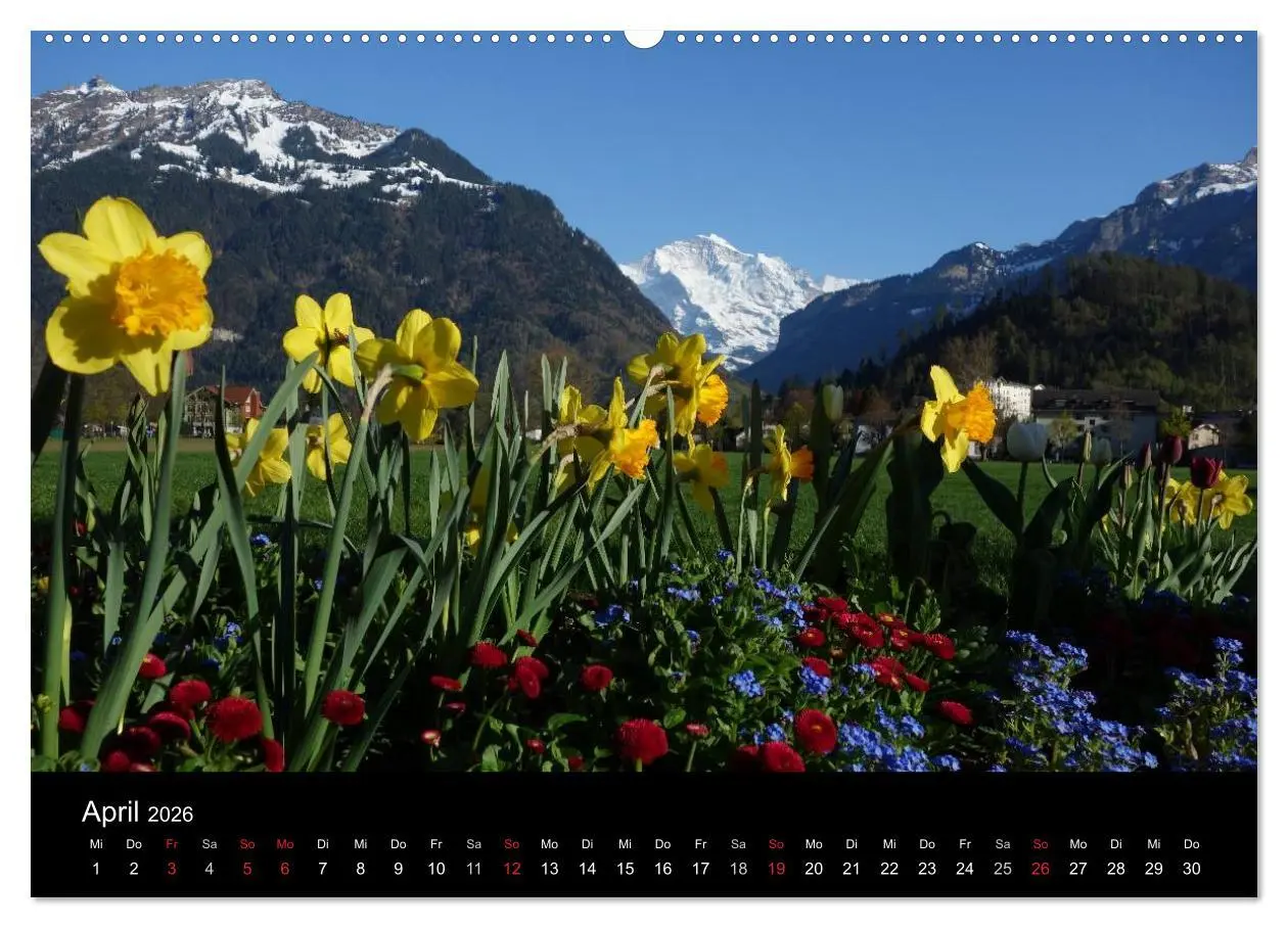 Bild: 9783516169751 | Berner Oberland (Wandkalender 2026 DIN A2 quer), CALVENDO...