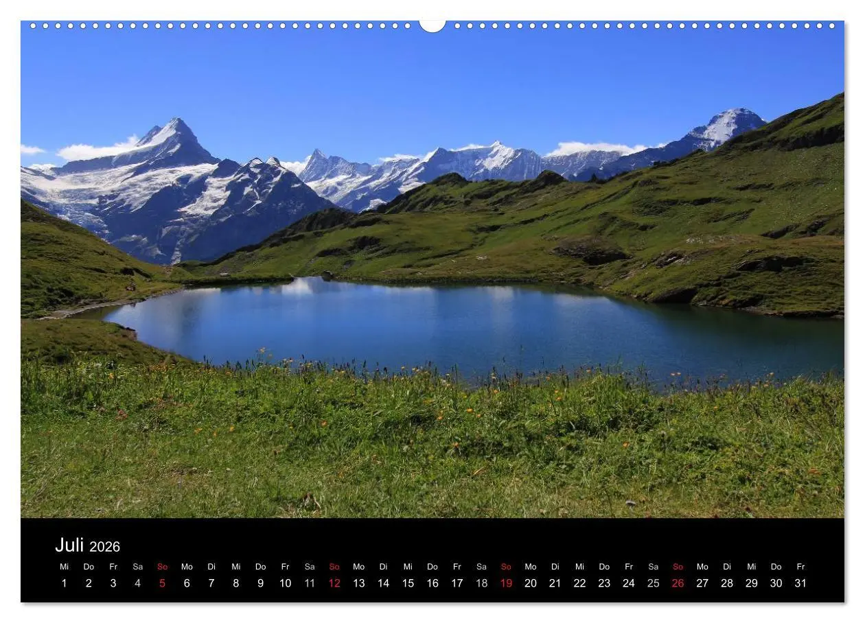 Bild: 9783516169751 | Berner Oberland (Wandkalender 2026 DIN A2 quer), CALVENDO...