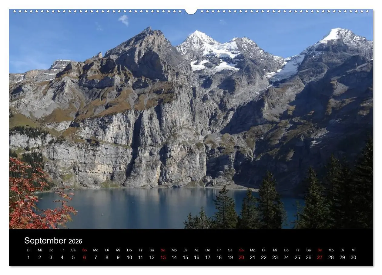 Bild: 9783516169751 | Berner Oberland (Wandkalender 2026 DIN A2 quer), CALVENDO...