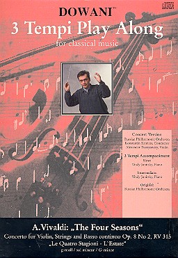 Cover: 9783905479751 | Concerto for Violin, Strings and BC Op. 8 No. 2 | Antonio Vivaldi