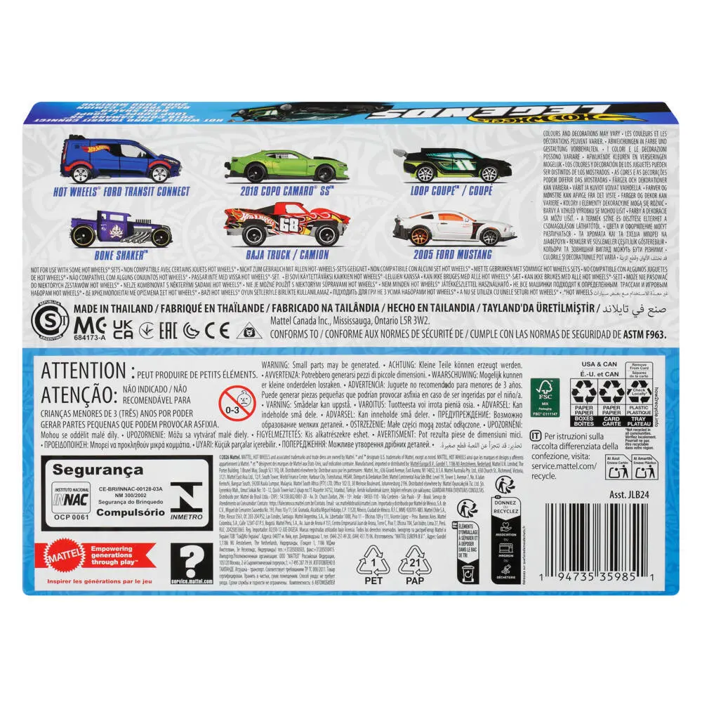 Bild: 194735359851 | Hot Wheels Legends Multipack | Karton | JLB24 | Deutsch | 2026