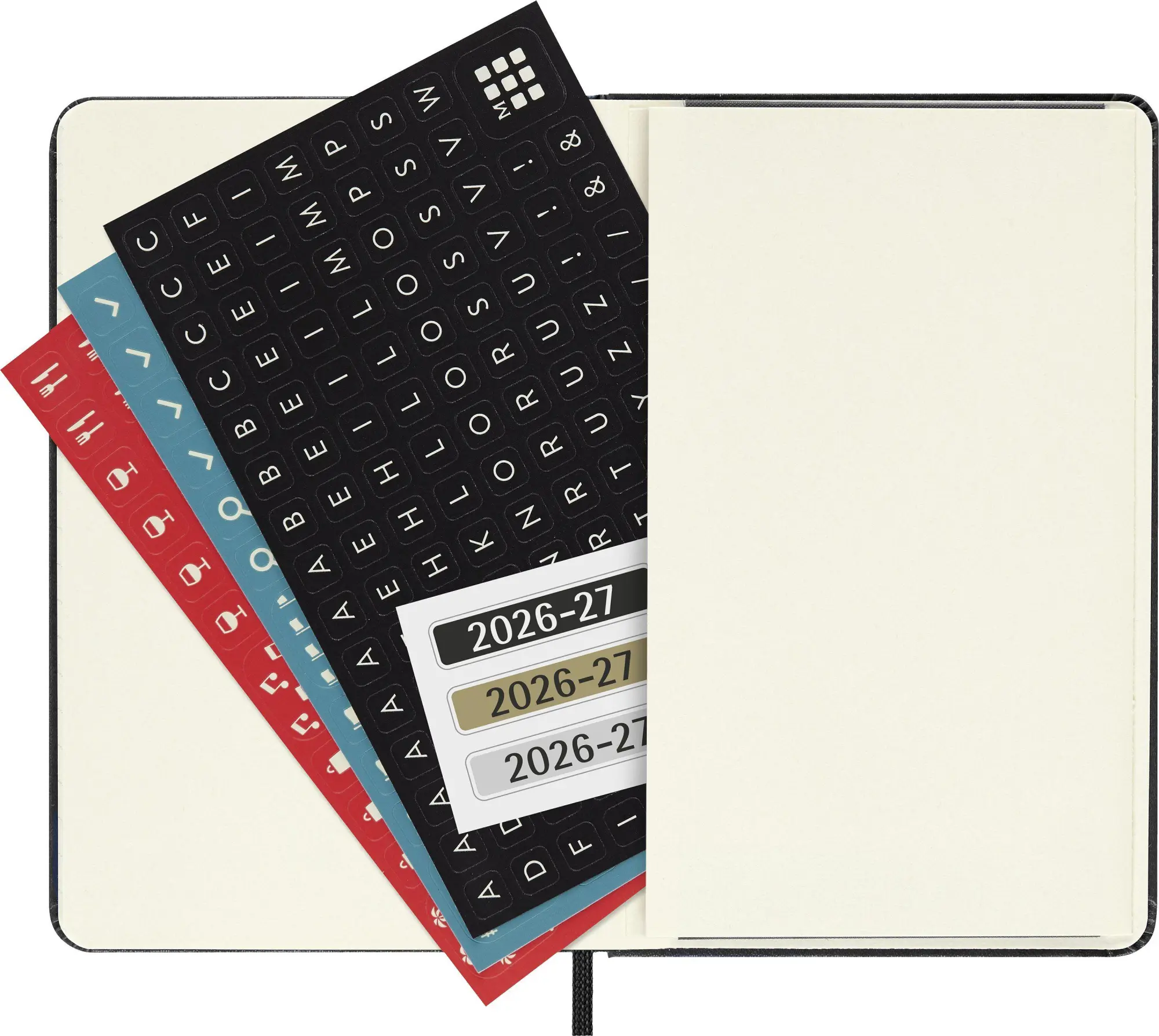 Bild: 8056999279851 | Moleskine 18 Monate Wochen Notizkalender 2026/2027, P/A6, 1 Wo = 1...