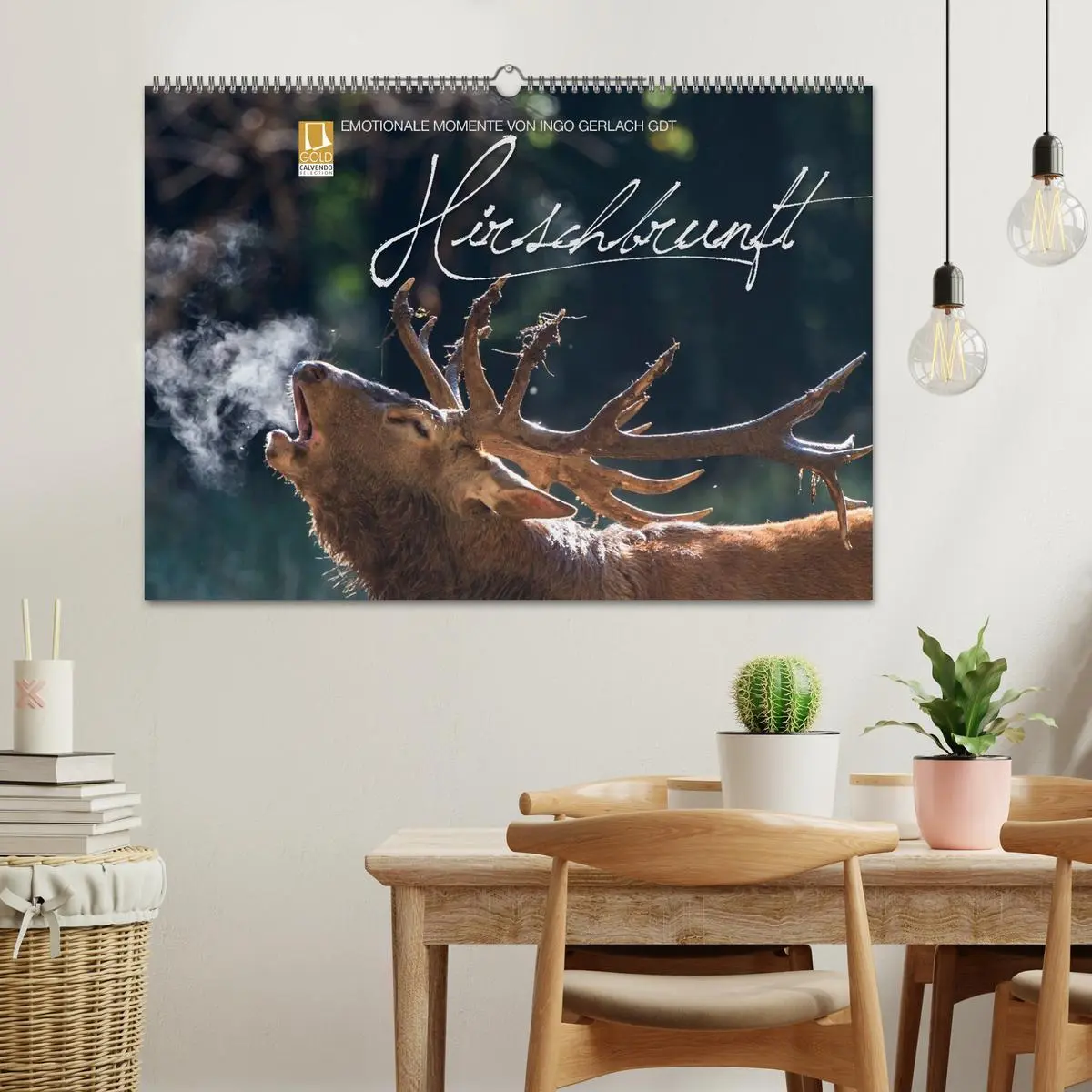 Bild: 9783516229851 | Emotionale Momente: Hirschbrunft (Wandkalender 2026 DIN A2 quer),...