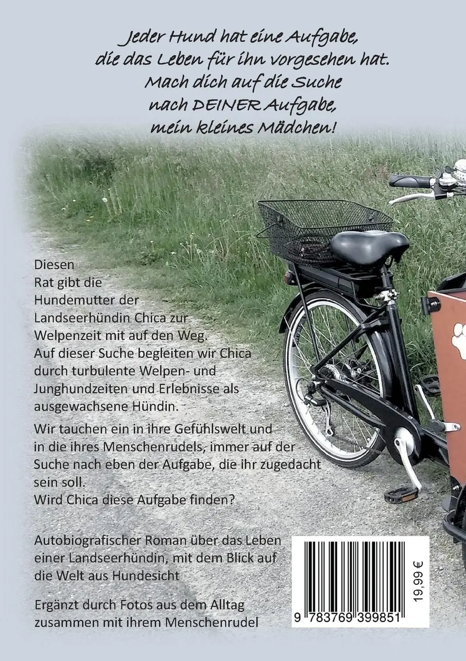 Rückseite: 9783769399851 | Die hat's gut | Autobiografie einer Landseerhündin | Heike Meinecke