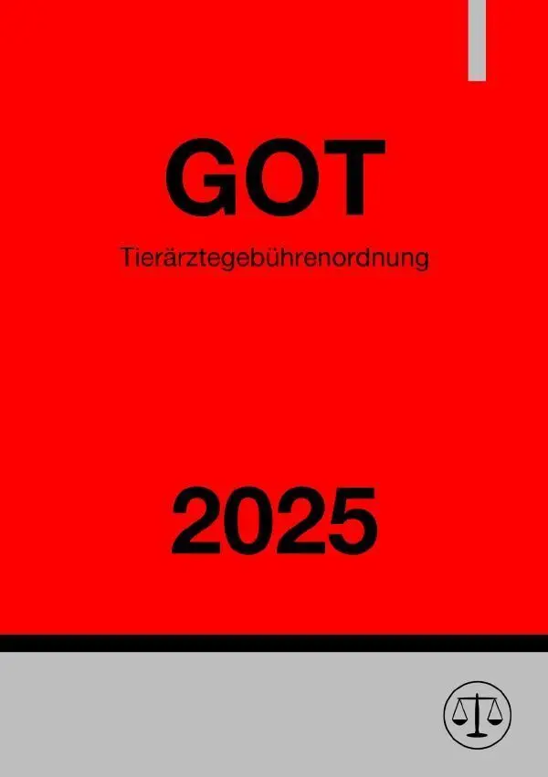Cover: 9783819029851 | Tierärztegebührenordnung - GOT 2025 | Ronny Studier | Taschenbuch