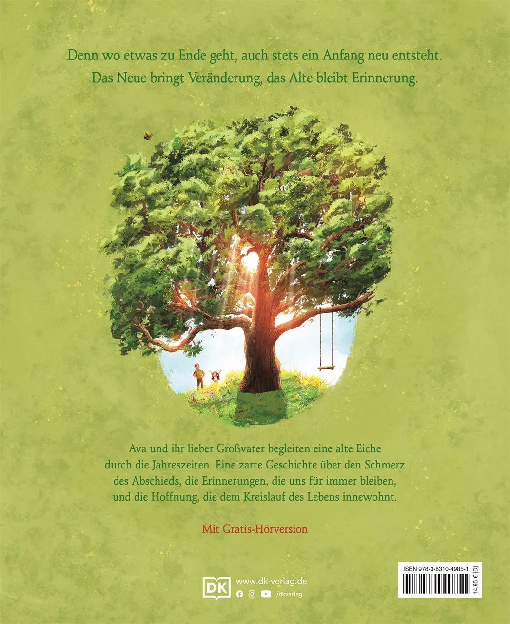 Rückseite: 9783831049851 | Ava und der Baum des Lebens | Lu Fraser | Buch | 40 S. | Deutsch