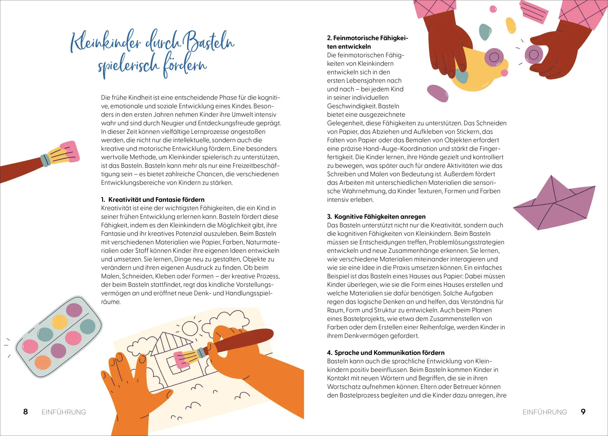 Bild: 9783838839851 | Kinder spielerisch fördern: KunterbunteBastelideen für Kinder ab 3...