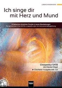 Cover: 9783850619851 | Ich singe dir mit Herz und Mund (SATB + CD) | Taschenbuch | Deutsch