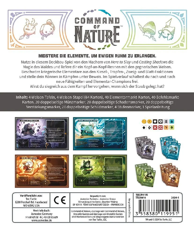 Bild: 3558380119951 | Command of Nature | Spiel | TTUD0014 | Deutsch | 2025 | Asmodee