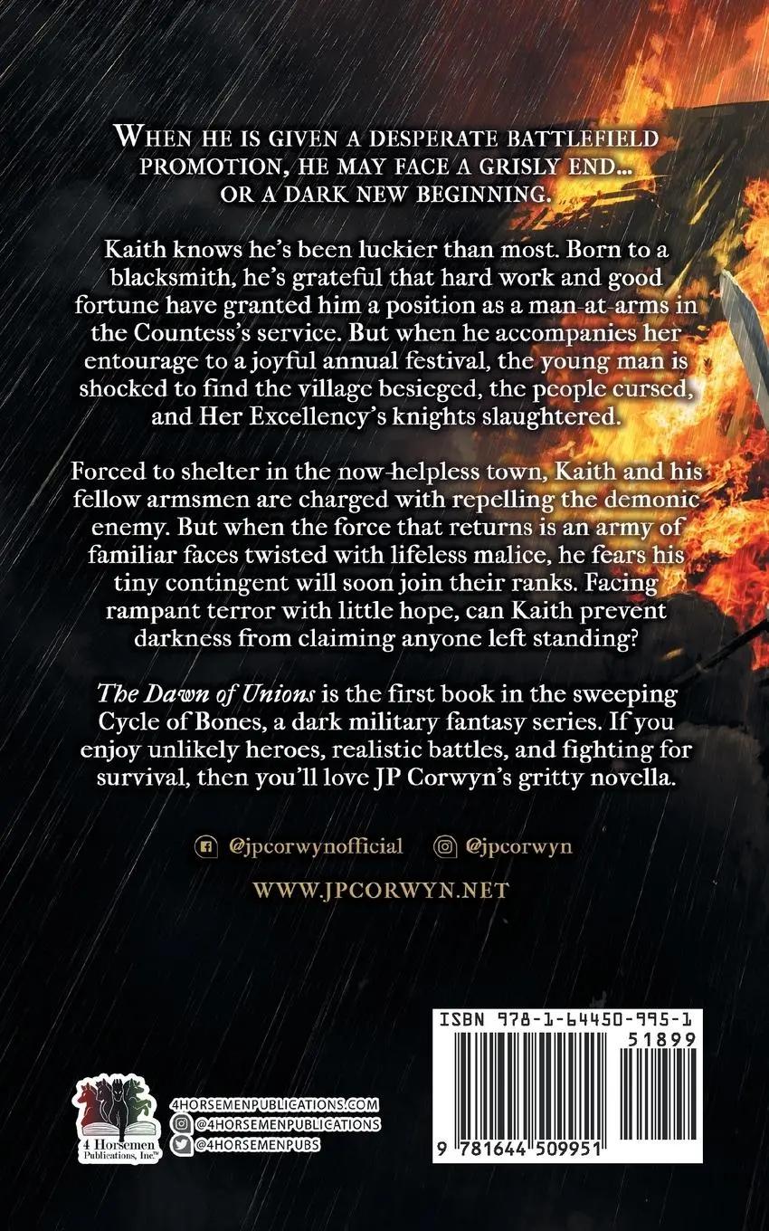 Rückseite: 9781644509951 | The Dawn of Unions | Jp Corwyn | Taschenbuch | The Cycle of Bones