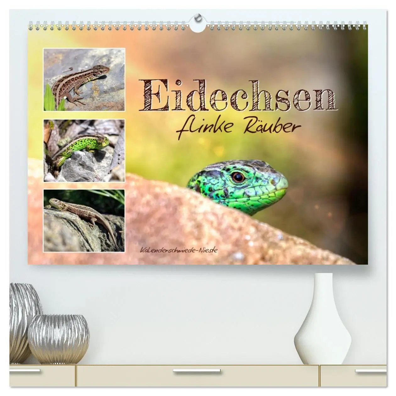 Cover: 9783457439951 | Eidechsen, flinke Räuber (hochwertiger Premium Wandkalender 2026...