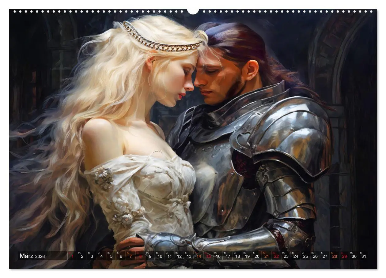 Bild: 9783457509951 | Nibelungenlied - Eine Sage von Sieg, Liebe und Verrat (Wandkalender...