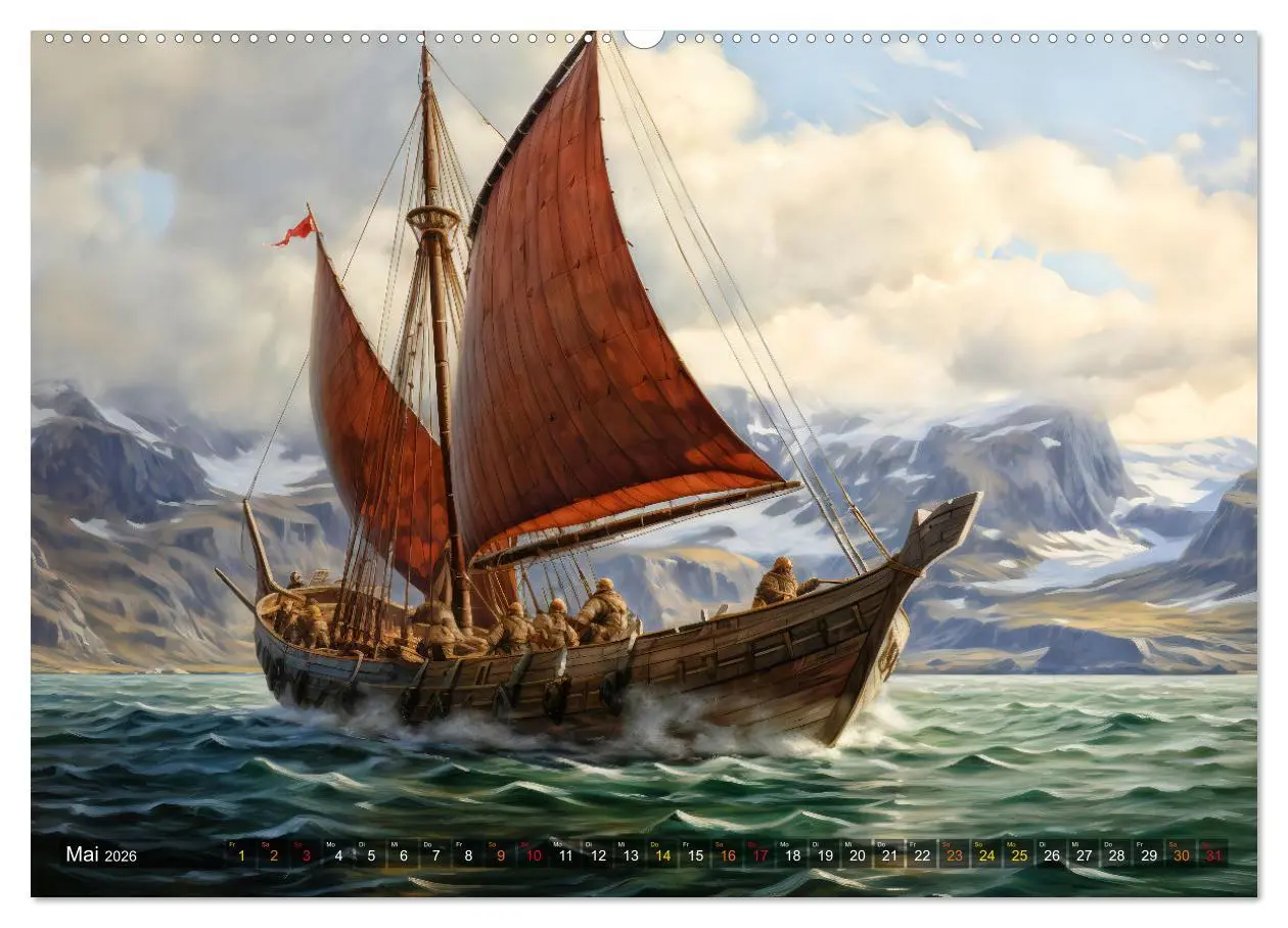 Bild: 9783457509951 | Nibelungenlied - Eine Sage von Sieg, Liebe und Verrat (Wandkalender...