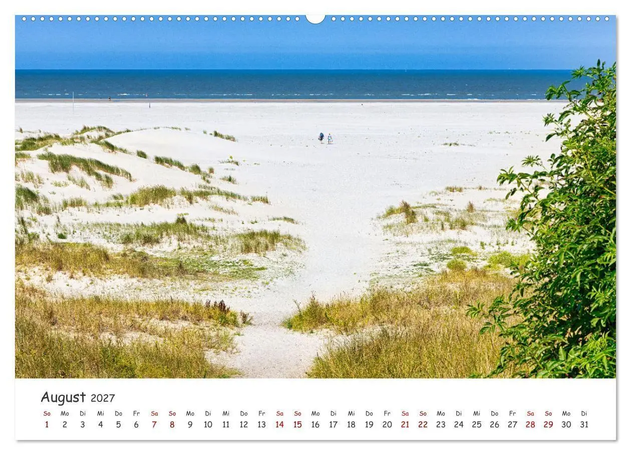 Bild: 9783569479951 | Sehnsuchtinsel Langeoog (hochwertiger Premium Wandkalender 2027 DIN...
