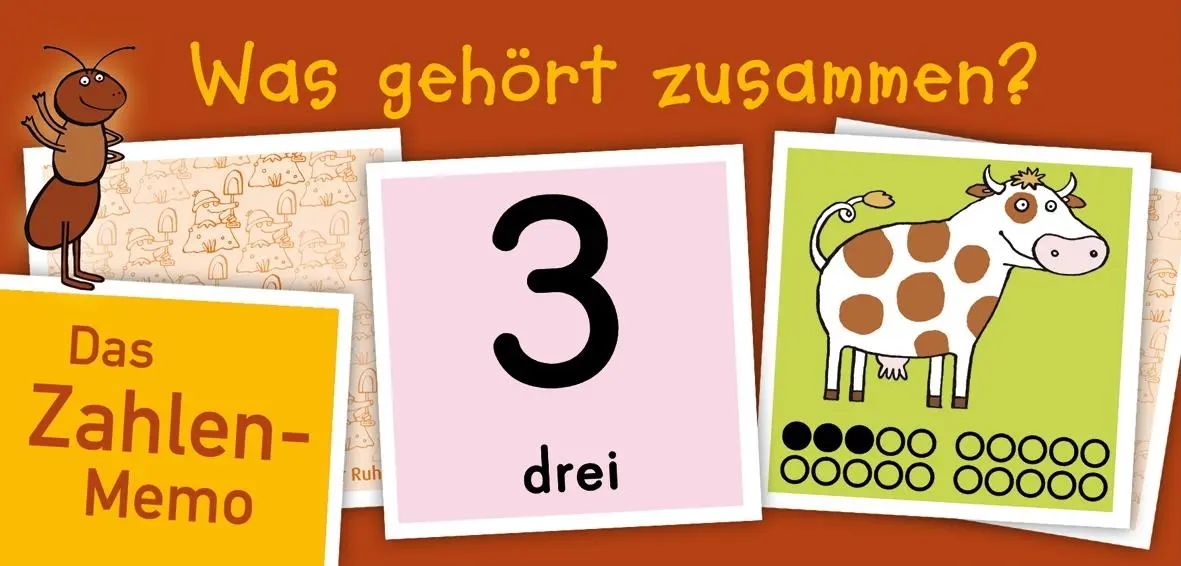 Cover: 4260217050052 | Was gehört zusammen? Das Zahlen-Memo | Box | 978-3-8346-1295-3 | 2010